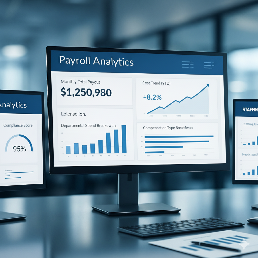 Payroll Analytics 數據儀表板