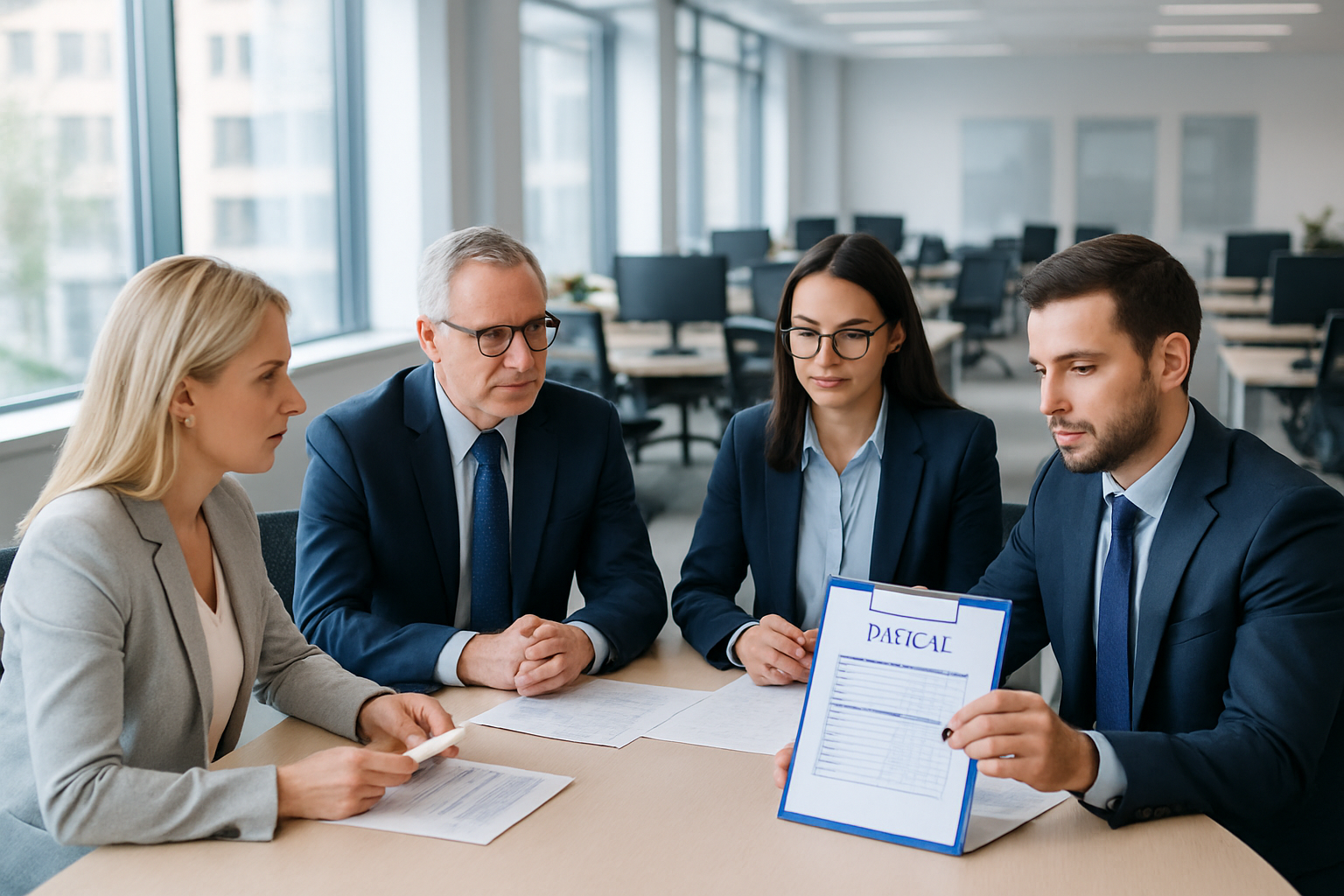 薪資外包合約與薪資系統畫面